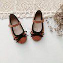 Girls' shoes autumn 2020 new children's fashion soft sole dance shoes little girl bow princess shoes