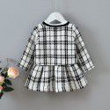 EW foreign trade children's clothing 2020 spring and autumn girl's small fragrance suit small suit dress two piece set tz69