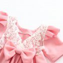 EW foreign trade children's wear 2020 summer new eBay girls' short sleeve lace princess skirt 1933