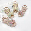Girls' sandals 2021 summer new sweet bow princess shoes children's sandals manufacturers wholesale