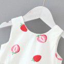 EW foreign trade children's skirt 2020 summer children's skirt new dress strawberry bow cute skirt