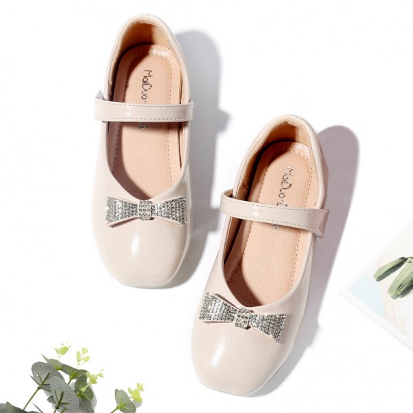 Girls' princess shoes autumn shoes 2020 autumn new single shoes Korean children's shoes baby soft soled children's shoes spring and Autumn