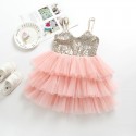 0.7 generation of foreign trade children's wear new European and American girls Sequin suspender princess skirt stage cake skirt 1872