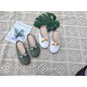 Girls' Baotou half slippers women's new fashion summer 2020 fake split toe shoes children's sandals