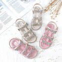 Girls' sandals 2021 new summer children's shoes diamond princess shoes large children's shoes small children's shoes manufacturers wholesale