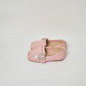 Korean version of 19 spring new products: princess shoes with wrapped edge and lacquer finish, girls' shoes, children's performance shoes