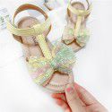 Girls' sandals 2021 summer new sweet bow princess shoes children's sandals manufacturers wholesale