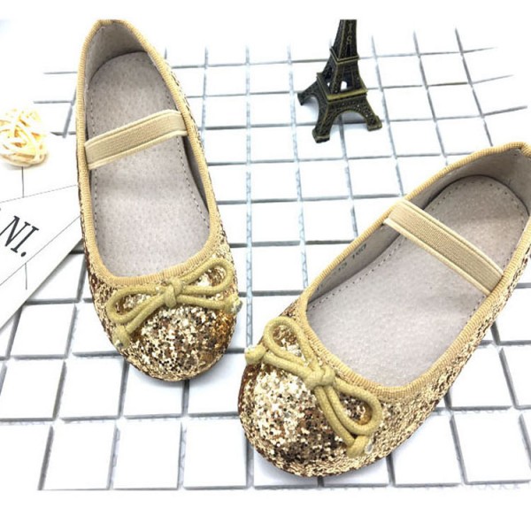 Girls' shoes spring and autumn 2018 new Sequin girls' princess shoes children's shoes Korean shoes manufacturers direct sales