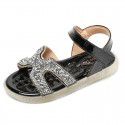 Girls' sandals 2021 summer new children's Diamond Princess Shoes little girl fashion Korean children's shoes wholesale