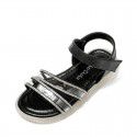 Shining diamond girls sandals 2021 summer new transparent soft bottom princess shoes primary school students ROMAN SANDALS wholesale