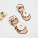 Girls' sandals 2021 summer new Korean soft sole princess shoes sunflower children's shoes wholesale