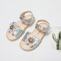 Girls' sandals 2021 summer new smile Flower Baby sandals fairy shoes children's shoes wholesale
