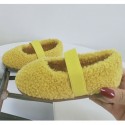 New lightweight plush shoes Plush casual shoes fashion girls cotton shoes soft soled children's shoes in autumn and winter of 2019