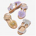 Girls' sandals baby write 2021 summer nubao children's shoes princess shoes factory hair golden children's net red shoes