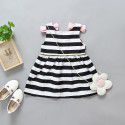 Ins new children's clothing one hair generation 2017 summer foreign trade new girl's dress open back vest skirt 1704