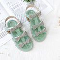 Girls' sandals 2021 new summer children's shoes diamond princess shoes large children's shoes small children's shoes manufacturers wholesale