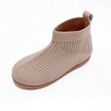 Girls' simple boots autumn 2020 new children's fashion short tube flying woven boots