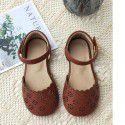 Guangzhou high grade children's shoes 2020 new Korean fresh laser hollow out sandals girls' hollow Baotou Princess sandals