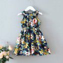 EW foreign trade children's wear girl's suspender floral dress 2020 new children's summer dress little girl's skirt q146