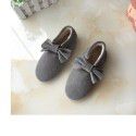 Winter 2019 new girls' cotton shoes Plush children's cattle leather boots Korean children's cotton shoes