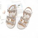 Girls' sandals 2021 new summer children's shoes diamond princess shoes large children's shoes small children's shoes manufacturers wholesale