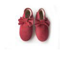 Winter 2019 new girls' cotton shoes Plush children's cattle leather boots Korean children's cotton shoes