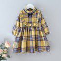 EW foreign trade children's wear 2020 new spring and autumn girls' long sleeve baby girl dress 1913