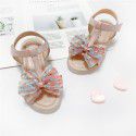 Girls' sandals 2021 summer new sweet bow princess shoes children's sandals manufacturers wholesale