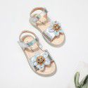 Girls' sandals 2021 summer new smile Flower Baby sandals fairy shoes children's shoes wholesale