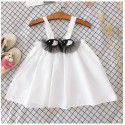 EW foreign trade children's wear new summer girls' suspender skirt cartoon big eye skirt 1856