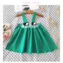 EW foreign trade children's wear new summer girls' suspender skirt cartoon big eye skirt 1856