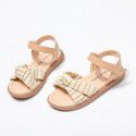 Girls' sandals 2021 summer new little girl bow Princess sandals children's Korean children's shoes wholesale