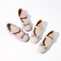 Girls' princess shoes autumn shoes 2020 autumn new single shoes Korean children's shoes baby soft soled children's shoes spring and Autumn