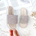 Baby Slippers 2021 summer new children's Diamond Princess Shoes