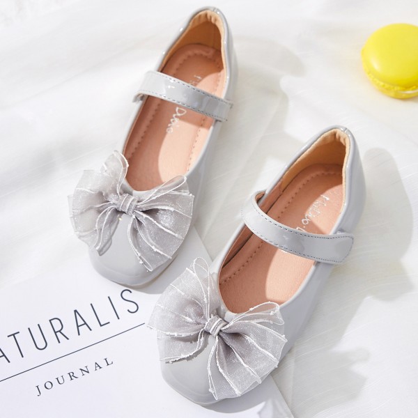 Girls' single shoes princess shoes autumn 2020 new soft soled shoes for children