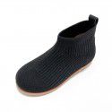 Girls' simple boots autumn 2020 new children's fashion short tube flying woven boots
