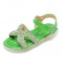 Girls' sandals 2021 summer new children's Diamond Princess Shoes little girl fashion Korean children's shoes wholesale
