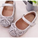2018 spring and autumn children's shoes star Gretel girls' princess shoes shiny children's shoes children's shoes Korean children's shoes