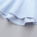EW foreign trade children's wear spring and summer 2020 new foreign style girl's striped sleeveless butterfly dew back dress q124