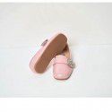 Korean version of 19 spring new products: princess shoes with wrapped edge and lacquer finish, girls' shoes, children's performance shoes