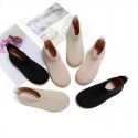 Girls' simple boots autumn 2020 new children's fashion short tube flying woven boots