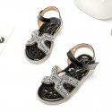 Girls' sandals 2021 summer new children's Diamond Princess Shoes little girl fashion Korean children's shoes wholesale