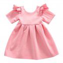 EW foreign trade children's wear 2020 summer new eBay girls' short sleeve lace princess skirt 1933