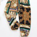 Foreign trade children's suit cross border girls' summer 2020 new suspender compass printed Jumpsuit