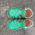 Korean spring and summer children's shoes 2020 new leather sandals Baotou anti kick sandals small, medium and large children's soft soled sandals