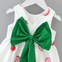 EW foreign trade children's skirt 2020 summer children's skirt new dress strawberry bow cute skirt