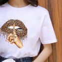 European and American foreign trade 2021 new summer short sleeved T-shirt women's wear student loose large women's wear Korean versatile top