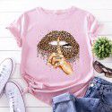 European and American foreign trade 2021 new summer short sleeved T-shirt women's wear student loose large women's wear Korean versatile top