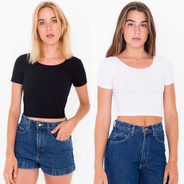 Express eBay 2022 spring and summer new sexy navel revealing blouse cotton 13 multicolor T-shirt manufacturer wholesale 