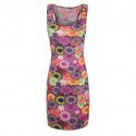 Amazon pop pattern vest skirt sexy beach style short skirt elastic Hip Wrap women's skirt European and American dress 